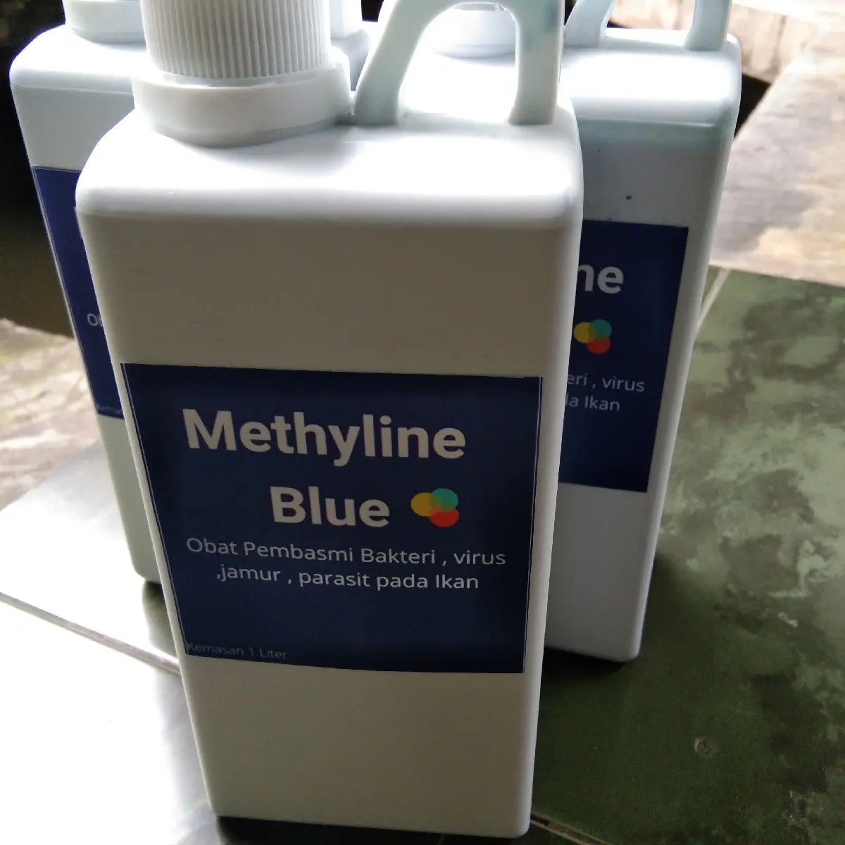 Methylene Blue 1 Liter - Obat Ikan Biru