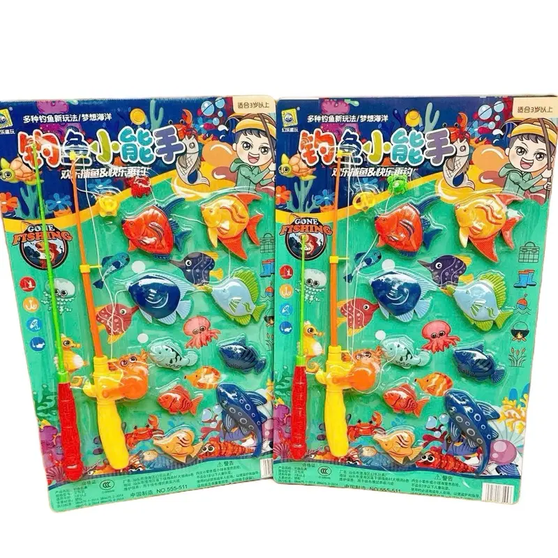 Đồ chơi câu cá cho bé với vỉ câu và rổ phụ kiện - Toy 6