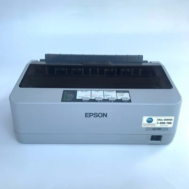 Printer Dotmatrix EPSON LQ310 / LQ 310 / LQ-310 pencetak faktur / surat jalan rangkap kertas 1