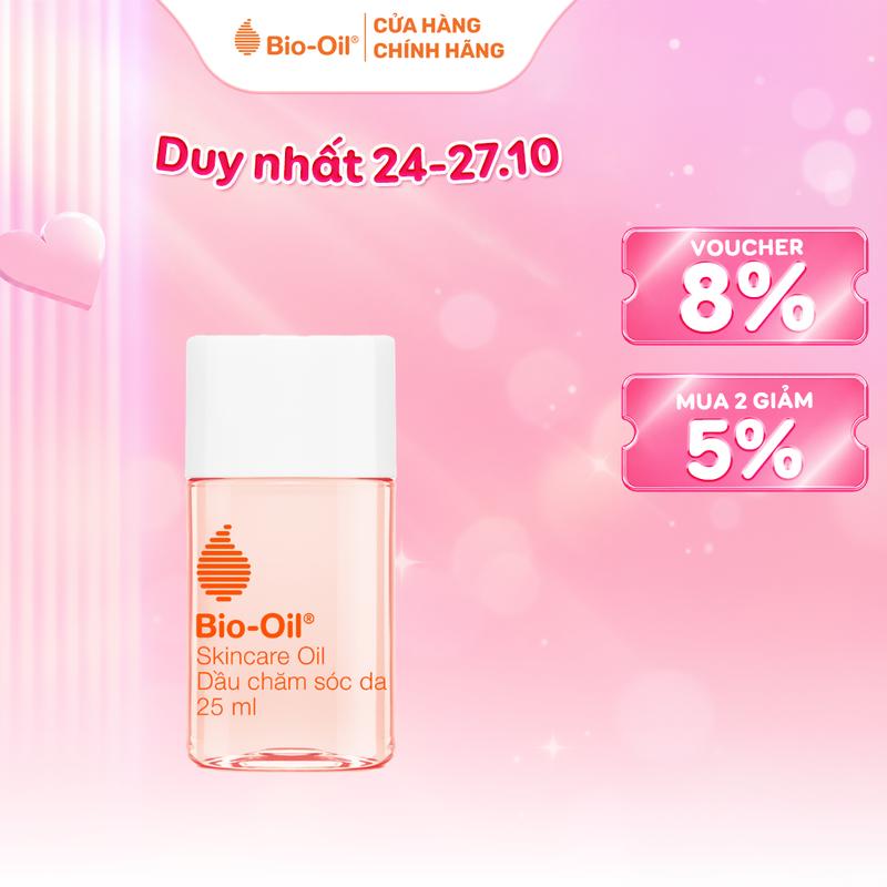Dầu dưỡng da giúp cải thiện khô sạm và đều màu da, hỗ trợ cải thiện vết rạn da - BIO-OIL Skincare Oil (chai 25ml)