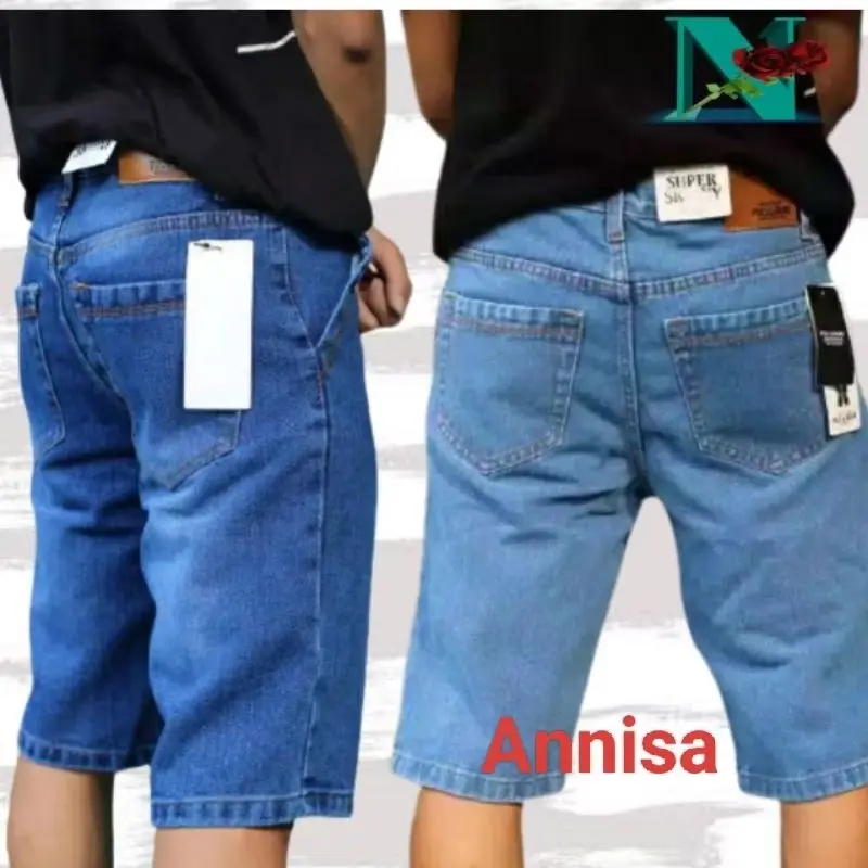 CELANA JEANS PENDEK PRIA COWOK CELANA JINS LAKI LAKI DISTRO MURAH