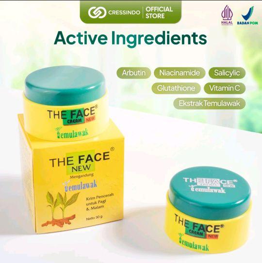 The Face Temulawak Day & Night Cream netto 30gr with 5% Niacimade The Face Temulawak Day & Night Cream netto 30gr with 5% Niacimade
