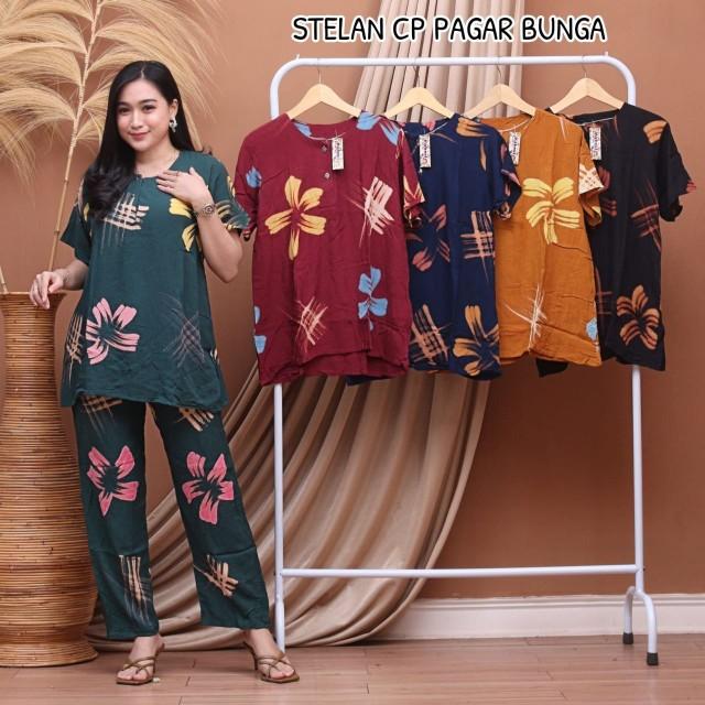 Product Introduction of Setelan Daster Celana Panjang / Setelan Motif / Setelan Daster Wanita / Baju Tye Tye Setelan Baju Tidur / Baju Piyama  Terbaru Dari Arsyil Collection 4