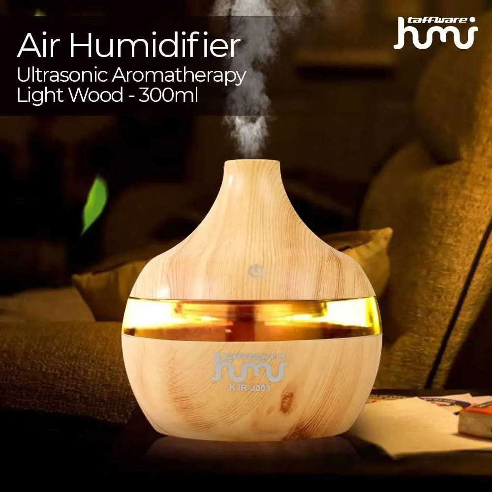 Taffware HUMI Air Humidifier Ultrasonic Aromatherapy Diffuser 300ml