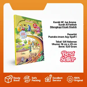 Buku Anak Komik Juz Amma Dan Surah Al-Fatihah - Dilengkapi Kisah Shahih Penuh Hikmah juzamma anak juzamma