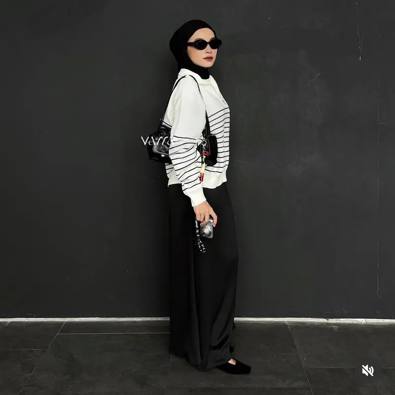 ZOYA KNIT SWEATER ZIPPER OVERSIZE 6