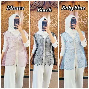 MAMIKARA - BAJU LEBARAN - BAJU KONDANGAN - VEST ROMPI RENDA - ROMPI TILE - ROMPI RENDA - VEST RENDA