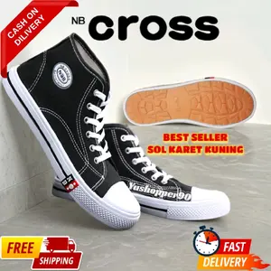 Sepatu Sekolah (SOL KUNING) NB Tinggi Sepatu Tali SD SMP SMA Laki2 Perempuan TANPA BOX