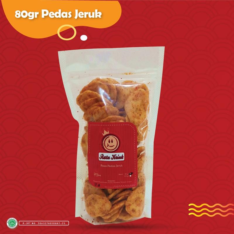 Seblak Kering Pedas Jeruk 80gr Food Snack 1