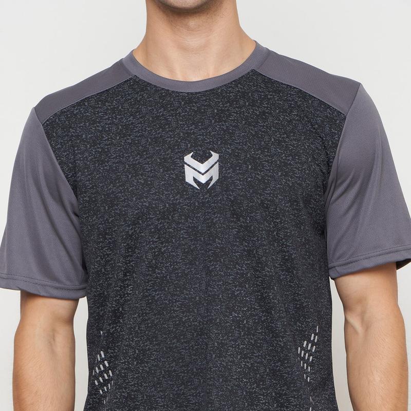 Monexo - Kaos Olahraga Pria Running Gym Fitness Bahan Dry Fit Jersey Pria Lengan Pendek MLN05 1