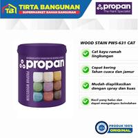 Gambar PROPAN WOOD STAIN PWS-631 CAT KAYU PENGENCER DENGAN AIR TAHAN CUACA HALUS DAN CEPAT KERING 1LT - Akasia dari Tirta Bangunan Kota Depok 3 Tokopedia