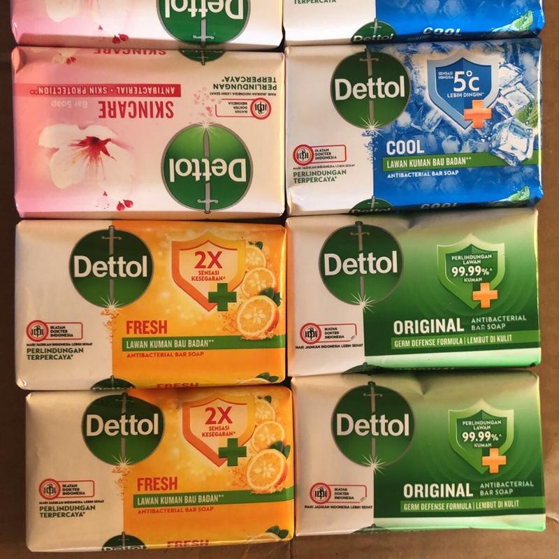 12 PCS Sabun Dettol 60 gram Sabun Mandi Batang 1