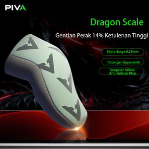 PIVA Skala Naga Sarung Jari Gaming Hits Malaysia Sesuai PUBG MLBB Free Fire Licin Tanpa Gangguan Sentuhan Bernafas Baik Anti Keringat Nipis Ringan Sesuai Pelbagai Saiz Jari Mudah Dipakai
