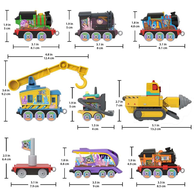 Fisher Price Thomas and Friends Mystery of Lookout Mountain Metal HMC25 - Mainan Diecast Kereta Tomas 3