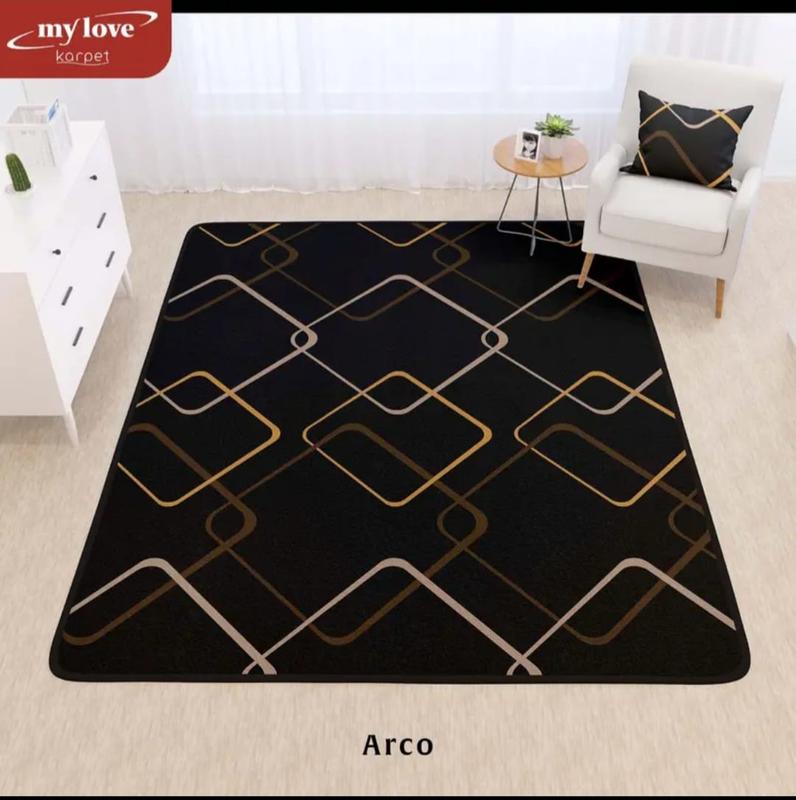 Karpet My Love Ukuran 150 x 190 Berbahan Busa dengan Ketebalan 2 cm New Product Karpet Busa lantai tebal anti slip carpet Malaysia Elegant 6