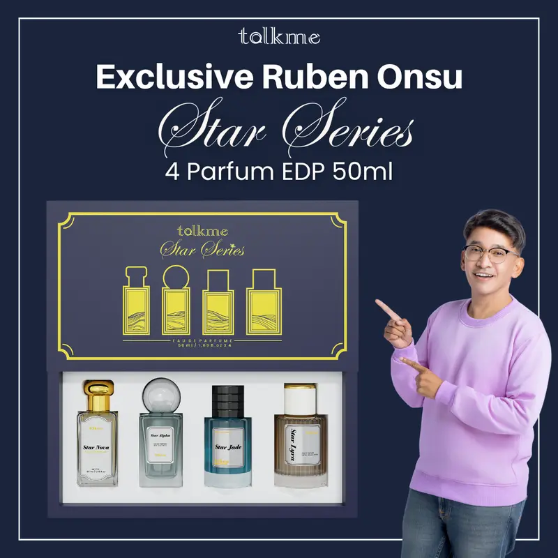 [Exclusive Ruben Onsu] Talkme Star Series Package 4 Parfum EDP 0