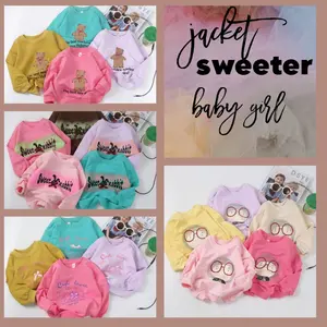 JACKET/SWETER BABY ( UNISEX) BOY & GIRL MOTIF RANDOM SIZE 6M - 18 M(S,M,L)