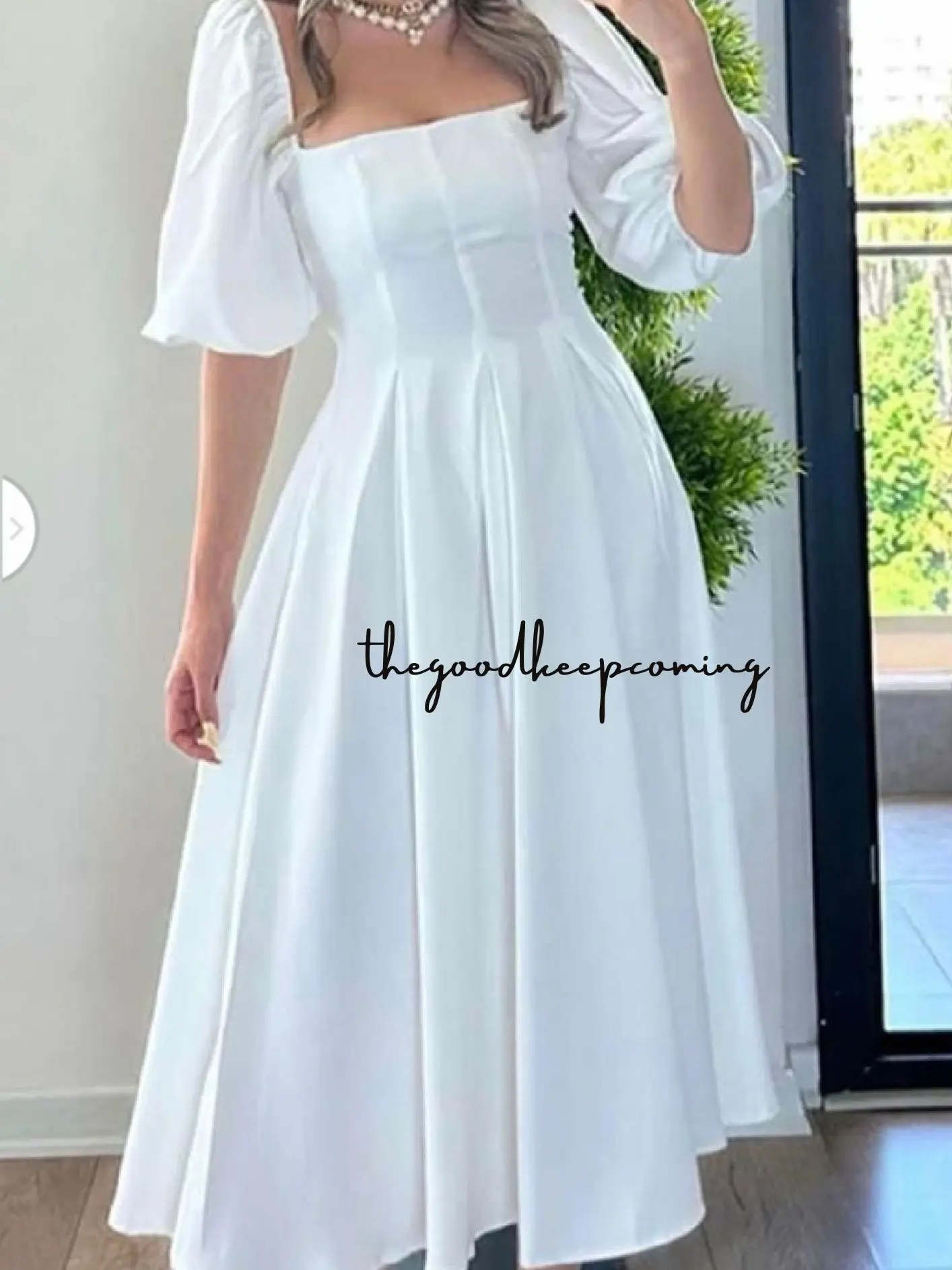 BIG SIZE M-XXXXL Dress Vamella Dress Sabrina Natal Irise Wanita korea A Line Bodycon Maxi Casual Natal pesta Natal Party Style Korean