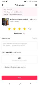 Product Review of Lcd SAM A12 / A02 / M12 / M02 / A03 Core / A03S / A03 / A02S Fullset+Touchscreen Hp 100% Kompatible <COD> Bisa Bayar Di Tempat from t**3 0