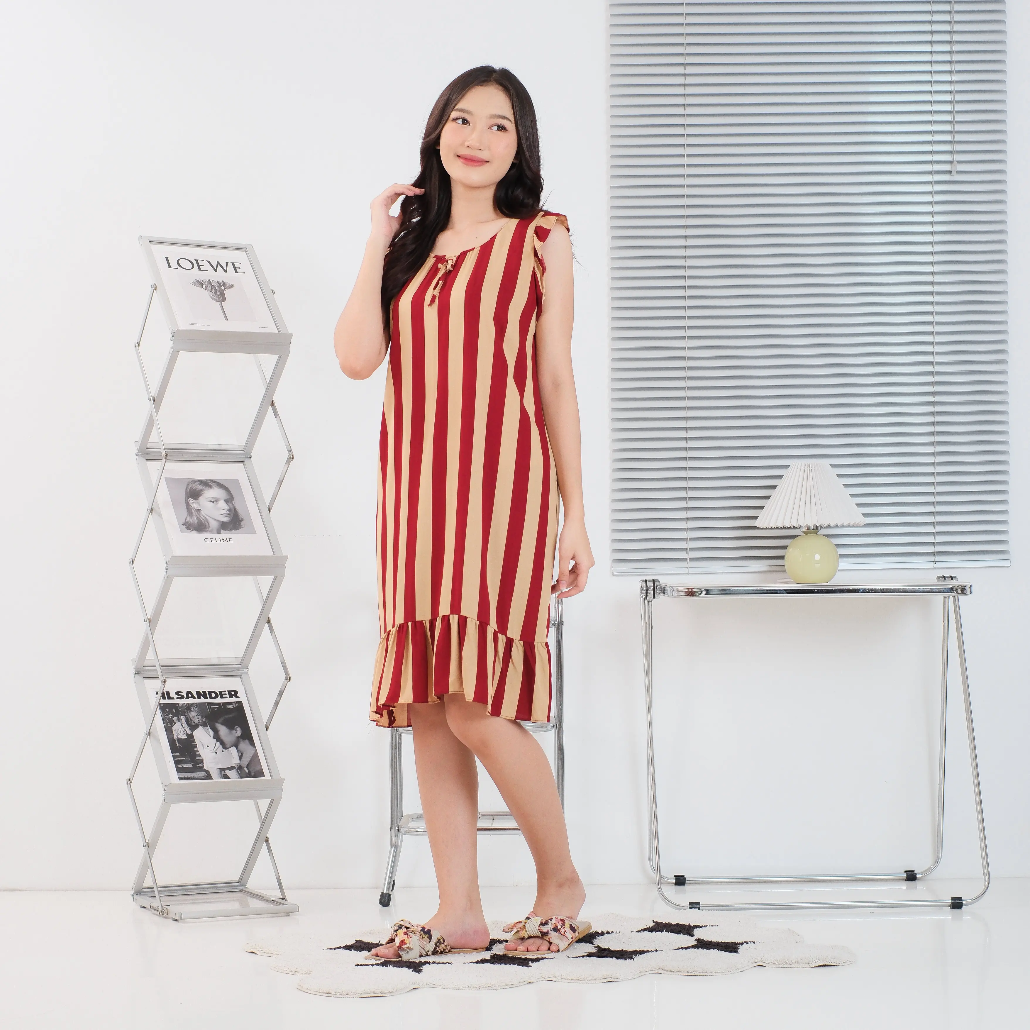 RDP Mididress Yuriko - Daster Wanita Dress Rayon Ld 110