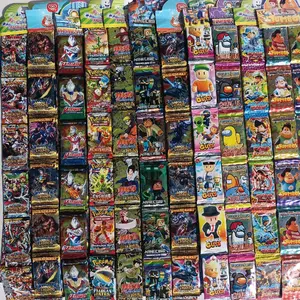 (12Bungkus) Mainan Anak Kartu Superhero Dan Kartun cowok dan cewek isi 12bks Card Toys Games