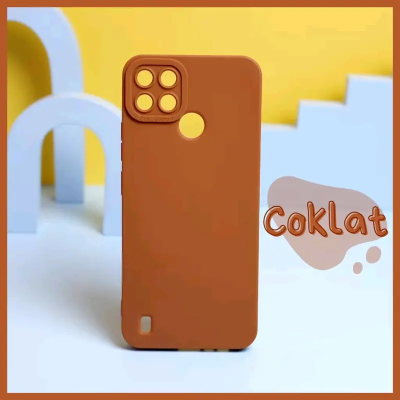 SOFTCASE CASING PRO CEMERA REALM C21/C21Y/C25Y SILIKON MACARON FULL COVER BAGUS LENTUR Protection 1