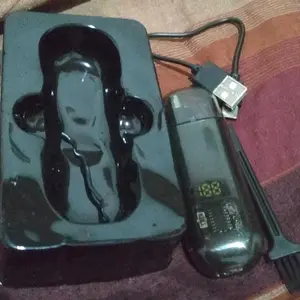 EGOTIN Pembersih Bulu Hidung Elektrik Portabel Daya Tampilan Digital Alat Cukur Bulu Hidung