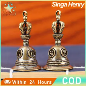 Gantungan Kunci Lonceng Feng Shui Kuningan – Veranda & Mobil