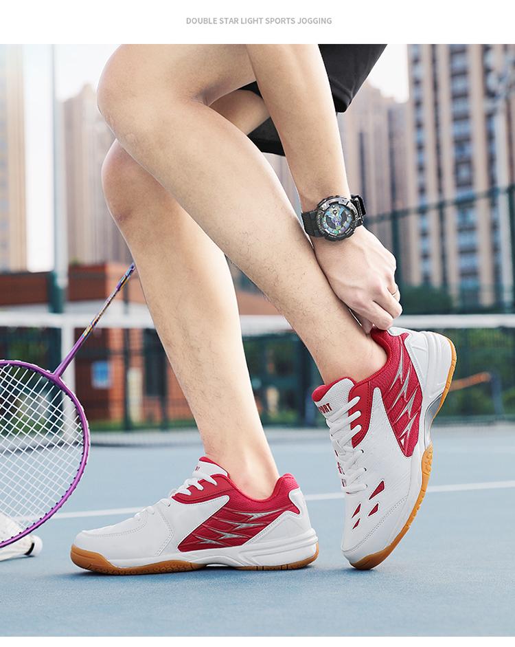Product Introduction of New Arrival FrenulumTennis Shoes Badminton Shoes EVA Rubber Anti-Slip Outsole Sports Training Pickleball Shoes 7
