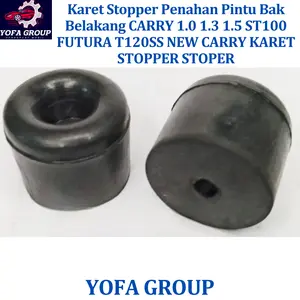 SPAREPART MOBIL Karet Stopper Penahan Pintu Bak Belakang CARRY 1.0 1.3 1.5 ST100 FUTURA T120SS NEW CARRY KARET STOPPER STOPER