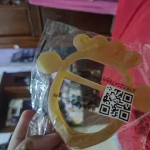 LAKOE Gelang bayi Gelang lem nano -silikon silikon menggigit kaki karet untuk mencegah tangan handbursement handbelt Gigitan Teether