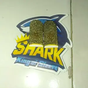 BlueWow Shark King V5 Sarung Jempol Fire blue Bahan Superkonduktor Layar Sentuh Game Mobile Sarung Tangan Jari Anti Keringat Tidak Akan Merusak Sentuhan Cocok untuk Dapat Digunaka Cocok untuk Semua Game Freefire finger  game