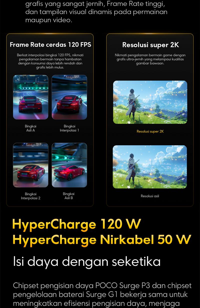 Product Introduction of POCO F7 Ultra (12/256GB)(16/512GB) | Snapdragon 8 Elite | VisionBoost D7 Chipset | 120W/50W wireless HyperCharge | 2K AMOLED display [Official Store] 4