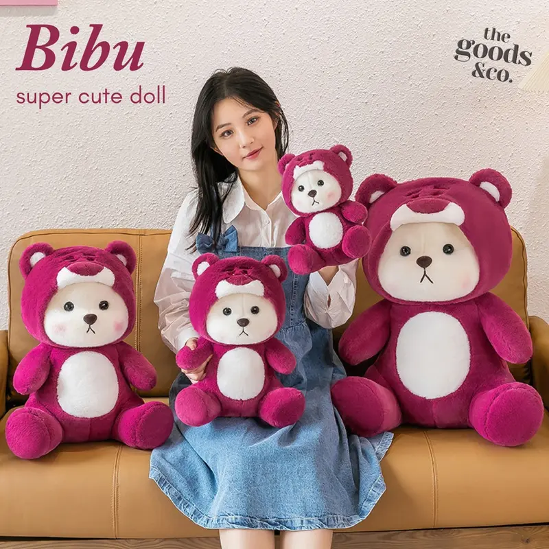 𝐆𝐨𝐨𝐝𝐬𝐂𝐨 Boneka Lucu Teddy Tales Bear Cosplay Manyo Mainan Boneka Beruang Boneka Rabbit 2