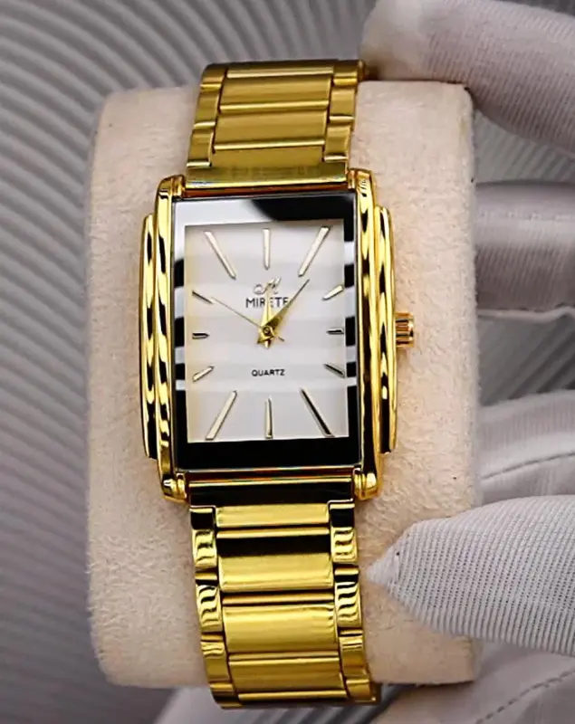 Mirete Jam Tangan Pria Elegant 100% Original Tahan Air Stainless Steel Jarum Presisi 6