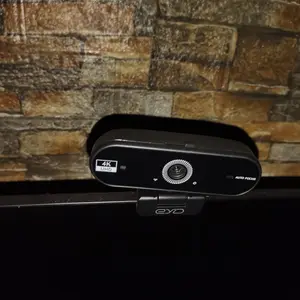 EYD 4K Webcam 8 Megapiksel Autofocus Mikrofon internal Tutup Privasi Lensa Terpasang Tripod Gratis Rotasi 360° Untuk USB Laptop Computer PC HD Camera PC03 Kamera Windows/Linux/Android/MacOS