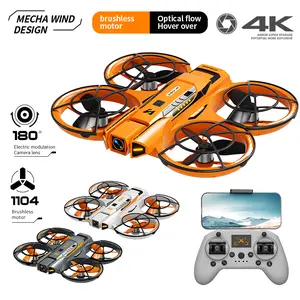 A21pro 4k kamera ganda penghindaran rintangan cerdas motor tanpa sikat pesawat mainan abu-abu hitam yy010 e88 4k  sjrc max max jarak km a22 gps frame fpv untuk lempar umpan mancing d16 long range e99 hd gps pro a25 k6 max  flip drone Camera Wifi Wireless