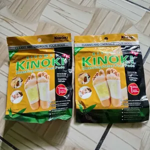 KINOKI GOLD 1 Set Isi 10 Pcs Koyo Herbal Kesehatan Kaki Premium Dengan Bahan Alam Lembut Aman Untuk Detoksifikasi Meningkatkan Energi