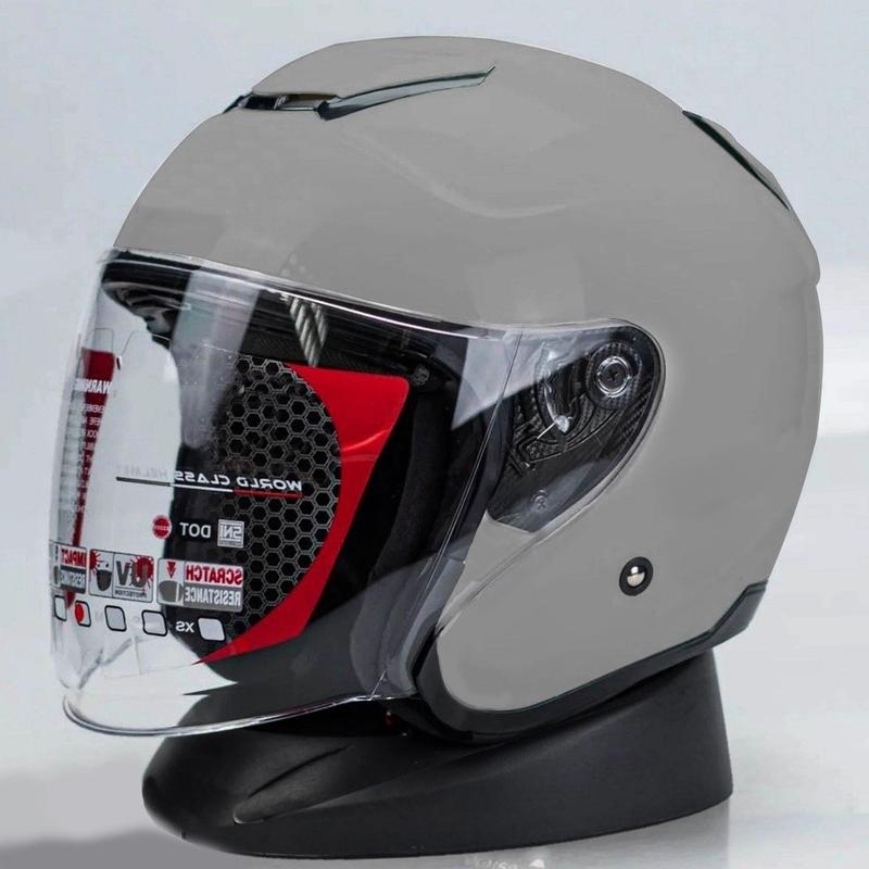 Helm MLA KYOTO Solid White Helm Half Face SNI PREMIUM Untuk Pria Dan Wanita Dewasa COD 3