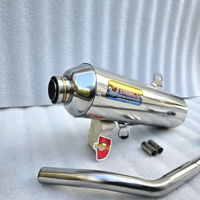 Knalpot Standar Racing JIMSCO Original Pipa 26-28mm Nmax Aerox PXC Vario Beat Mio X ride Lexi Genio copy cms Motor Mesin Motorcycle Pangkon Tabung 2