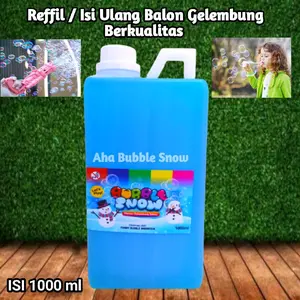 Mainan Anak | Refill 1000 ml | Balon Gelembung | Isi Ulang Bubble stick Bubble gun Bubble camera | Bayi Balita Cewek Cowok Toys magic wand bubbles purple balong busa balon tembak