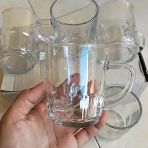 [6pcs]Gelas Kopi kaca/Gelas keramik/Cangkir kopi Beling/Gelas kaca MC252