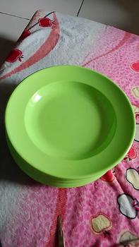 Product Review of Promo 1 Lusin Piring Melamin Asli SNI Model Bulat Besar Dan Tahan Panas from u**4 0