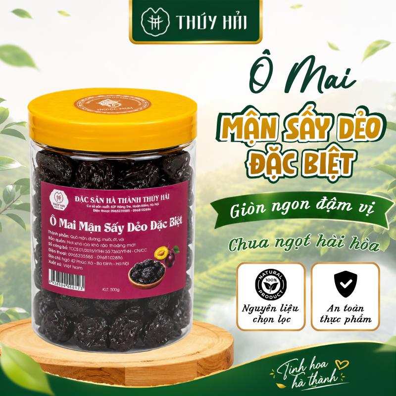 Ô Mai Mận Sấy Dẻo Đặc Biệt Thúy Hải - Mận Sấy Dẻo Cao Cấp Đặc Sản Hà Nội