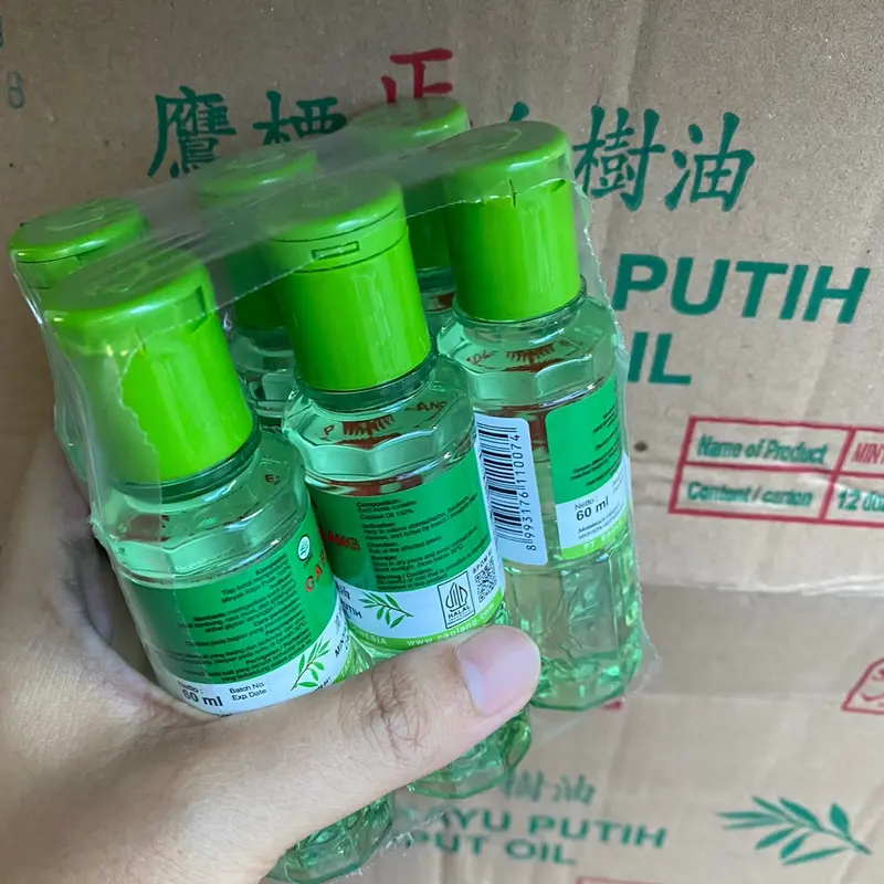 (PAKET ISI 6) MINYAK KAYU PUTIH 60ML 1