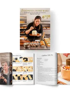 BUKU RESEP EDISI 2 : 50+ Resep Bocoran Menu Bakery Premium Anti Gagal