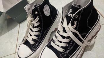 Product Review of Cani "Free Box" (Size 36 - 41) Jimin High Sepatu Canvas Sneakers Wanita K9054 from s**i 0