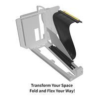 Gambar LIAN LI PCI-e 5.0 x16 Riser Cable 200mm Black Gen 5.0 dari Techno Computer Bali Kota Denpasar 2 Tokopedia