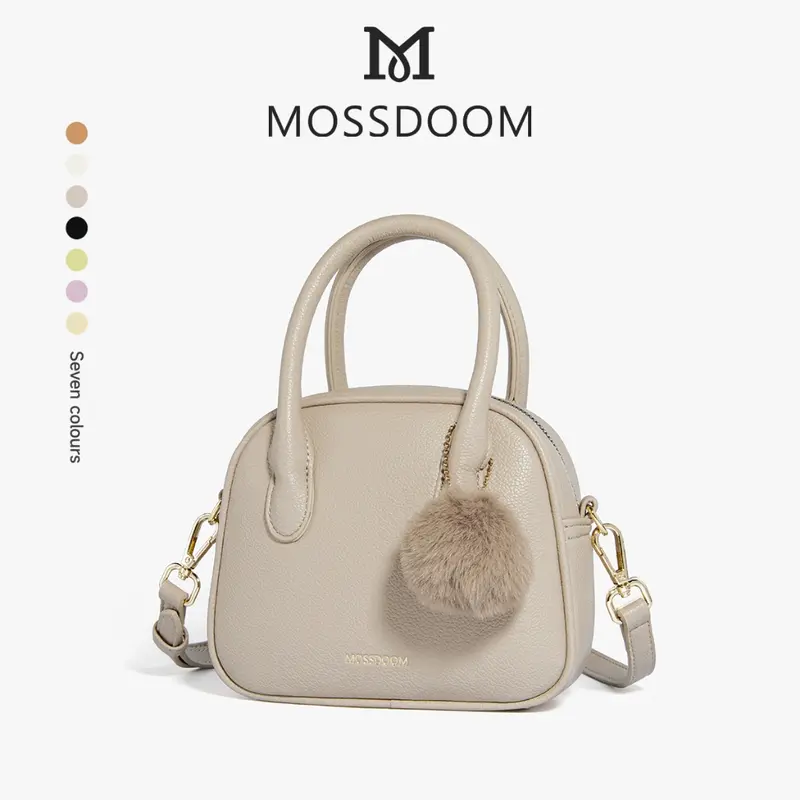 MOSSDOOM Tas Wanita Myla Bag Mode Sederhana Tas Tangan Dengan Aksesoris 7