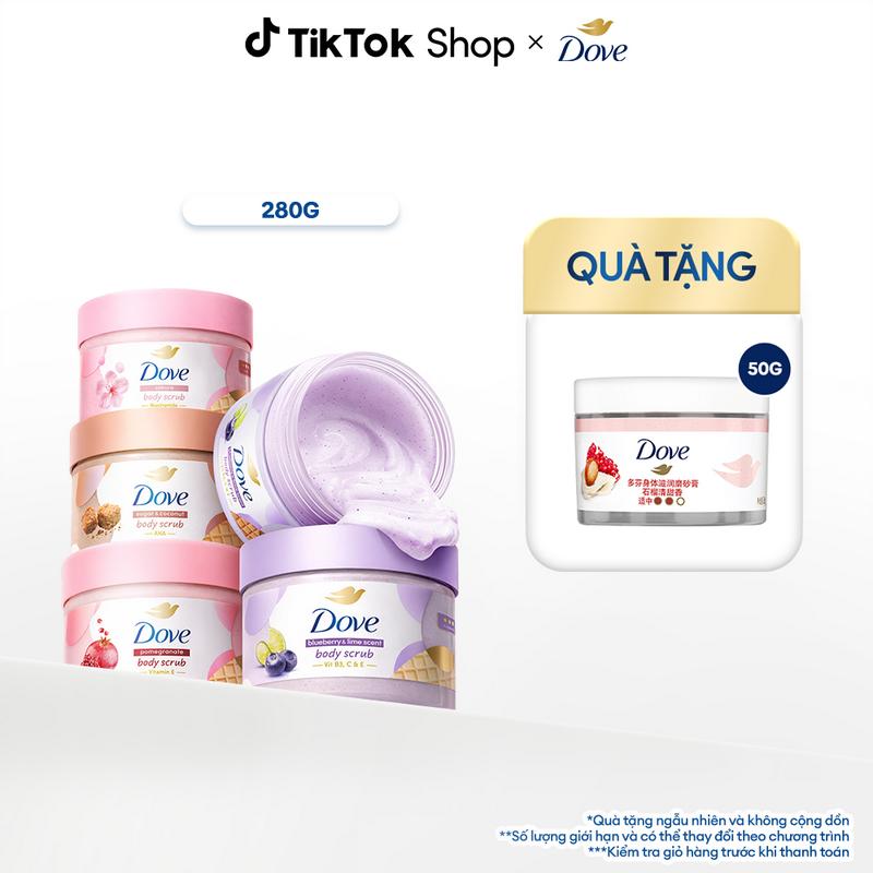 Tẩy tế bào chết cơ thể Dove 280g